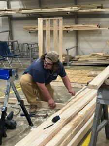 Carpentry participates in Skills USA