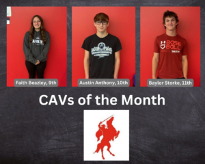 April Underclassmen CAVs of the Month