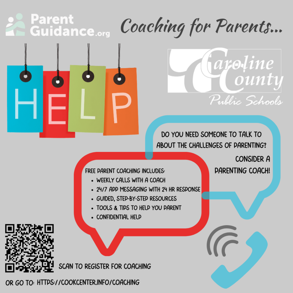 Flyer for the Coaching for Parents program