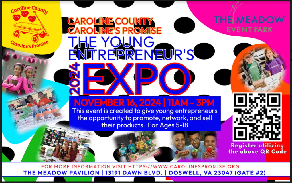 Caroline's Promise Young Entrepreneur's Expo 2024 Registration