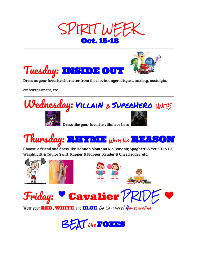 Homecoming Spirit Week