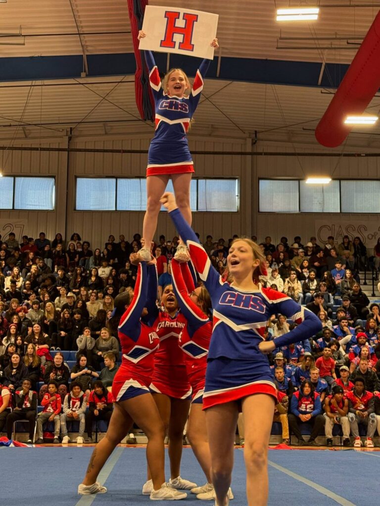 cheer stunts